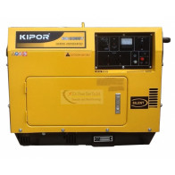 Дизельная электростанция в шумопоглащающем корпусе Kipor KDE6500T
